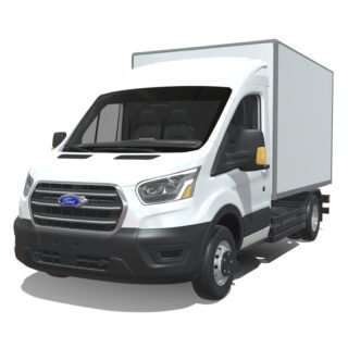 Ford Transit MK8 2020 Short Cargo 3D Model