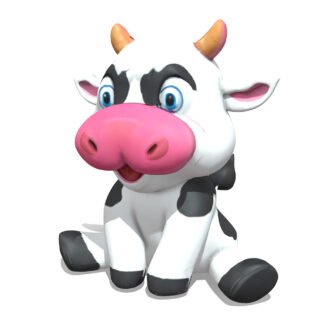 Cow 3D Model