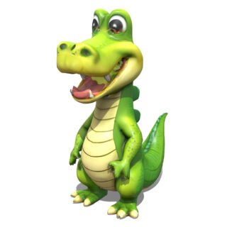 Crocodile 3D Model