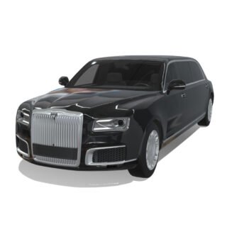 Aurus Senat 2022 Lemo 3D Model