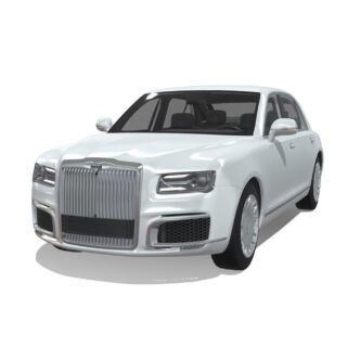 Aurus Senat 2022 3D Model