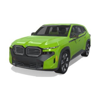 BMW XM 2025 3D Model