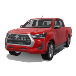 Toyota Hilux Double Cab 2024 3D Model