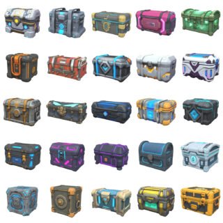 Sci-Fi Chests Pack 2