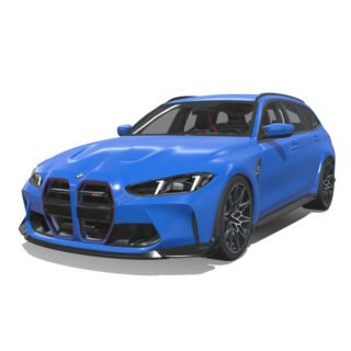 BMW M3 CS 2025 Wagon 3D Model
