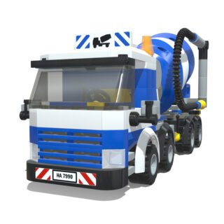 LEGO City Cement Mixer 2 3D Model