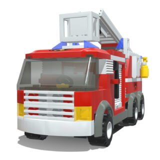LEGO City Fire Truck 3D Model