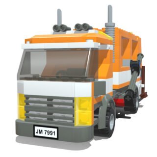 LEGO City Garbage Truck 2 3D Model