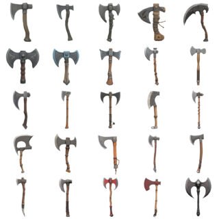 Medieval Axes Pack 1