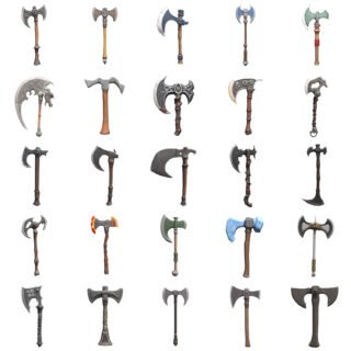 Medieval Axes Pack 2