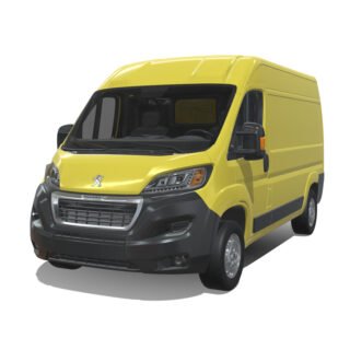 Peugeot Boxer 2024 3D Model