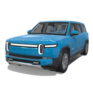 Rivian R1S 2020 3D Model