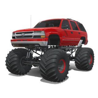 Chevrolet Tahoe LS 2000 Monster 3D Model