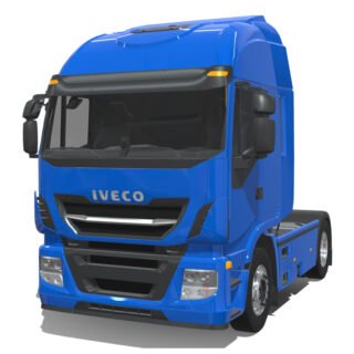 Iveco Stralis 2018 Truck 3D Model