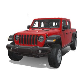 Jeep Gladiator 2020 3D Model