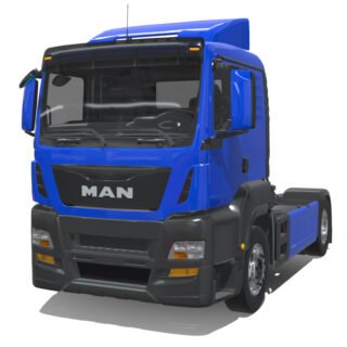 MAN TGX Truck 2018 XLX Medium 3D Model
