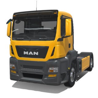MAN TGX Truck 2018 XL Standard 3D Model