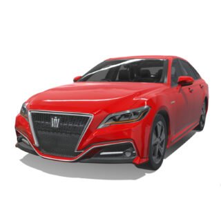 Toyota Crown RS Hybrid 2018 3D Model