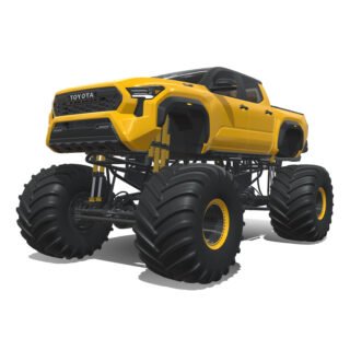 Toyota Tacoma TRD Pro 2024 Monster 3D Model