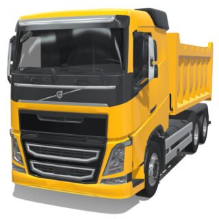 Volvo FH4 2018 Dumper Truck 3D Model