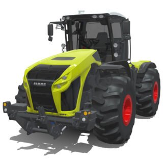 CLAAS XERION 4500 Tractor 3D Model