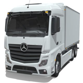 Mercedes-Benz Actros 2018 Cargo Truck 3D Model
