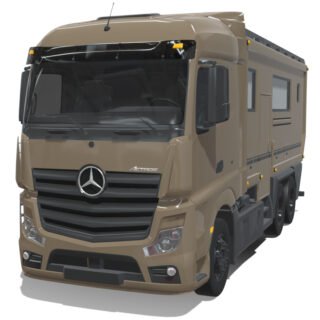 Mercedes-Benz Actros 2018 Commander Luxury Motorhome 3D Model
