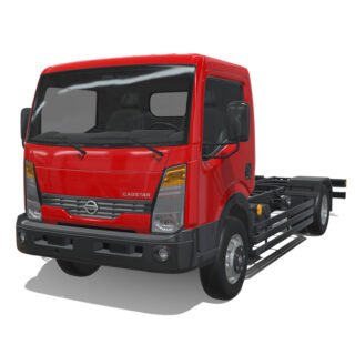 Nissan Atlas Cabstar 2024 Long Chassis 3D Model