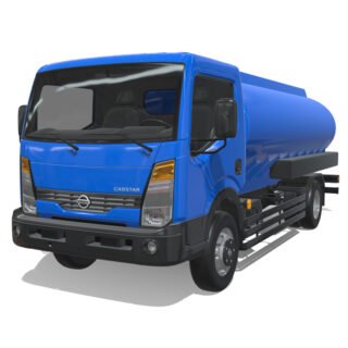 Nissan Atlas Cabstar 2024 Long Tanker 3D Model