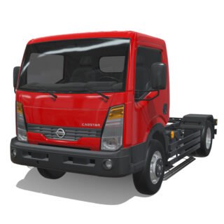 Nissan Atlas Cabstar 2024 Short Chassis 3D Model