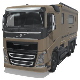 Volvo FH4 2018 Commander Luxury Motorhome 3D Model