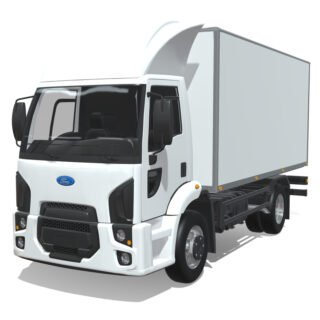 Ford Cargo 1932 Long Cargo 3D Model