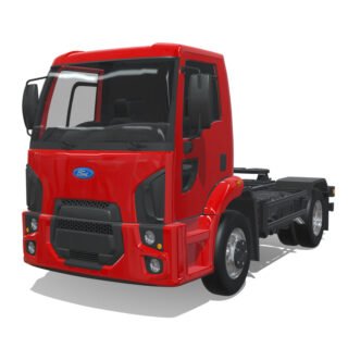 Ford Cargo 1932 Short Chassis 3D Model