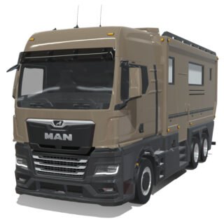 MAN TGX 2020 Commander Luxury Motorhome 3D Model