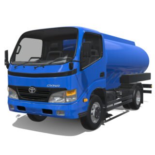 Toyota Dyna 2010 Long Tanker 3D Model