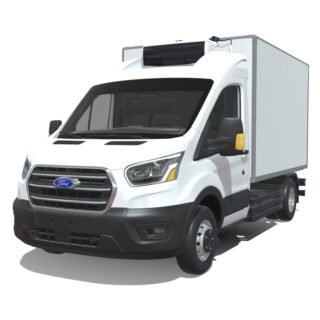 Ford Transit MK8 2020 Short Refrigerated 3D Model