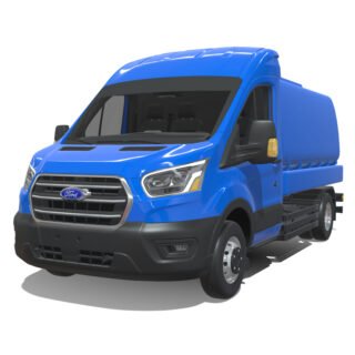 Ford Transit MK8 2020 Short Tanker 3D Model