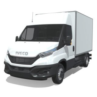 Iveco Daily 2022 Short Cargo 3D Model