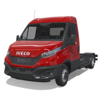 Iveco Daily 2022 Short Chassis 3D Model