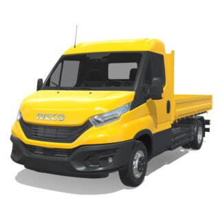 Iveco Daily 2022 Short Flatbed 3D Model