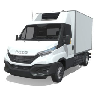 Iveco Daily 2022 Short Refrigerated 3D Model