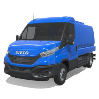 Iveco Daily 2022 Short Tanker 3D Model
