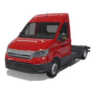 MAN TGE 2023 Short Chassis 3D Model