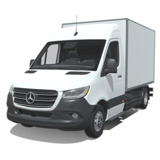 Mercedes-Benz Sprinter 2024 Short Cargo 3D Model