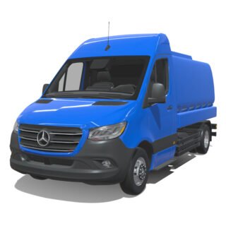 Mercedes-Benz Sprinter 2024 Short Tanker 3D Model